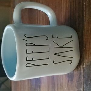 Rae Dunn Peep's Sake Blue Mug